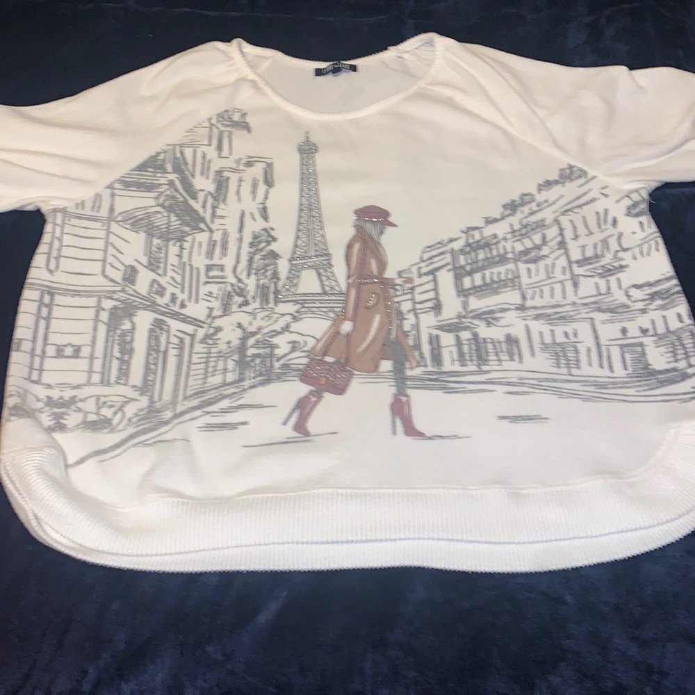 Sweater blouse size 3xl